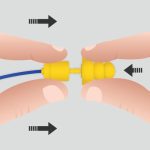 How to install a plug on wired Plugfones